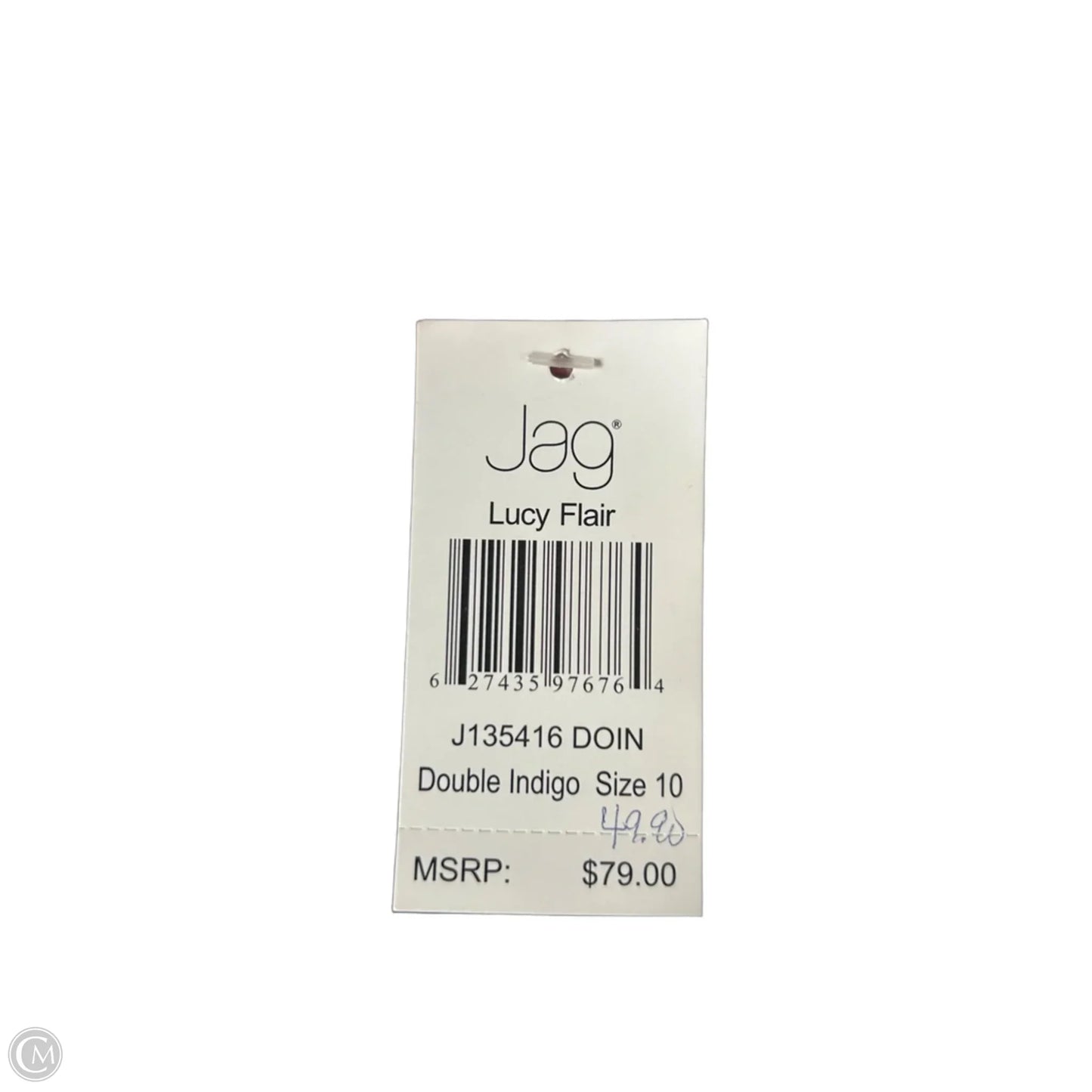 Jeans Boot Cut By Jag In Blue Denim, Size: 10