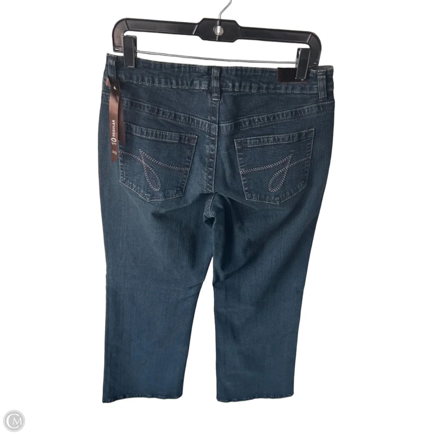 Jeans Boot Cut By Jag In Blue Denim, Size: 10