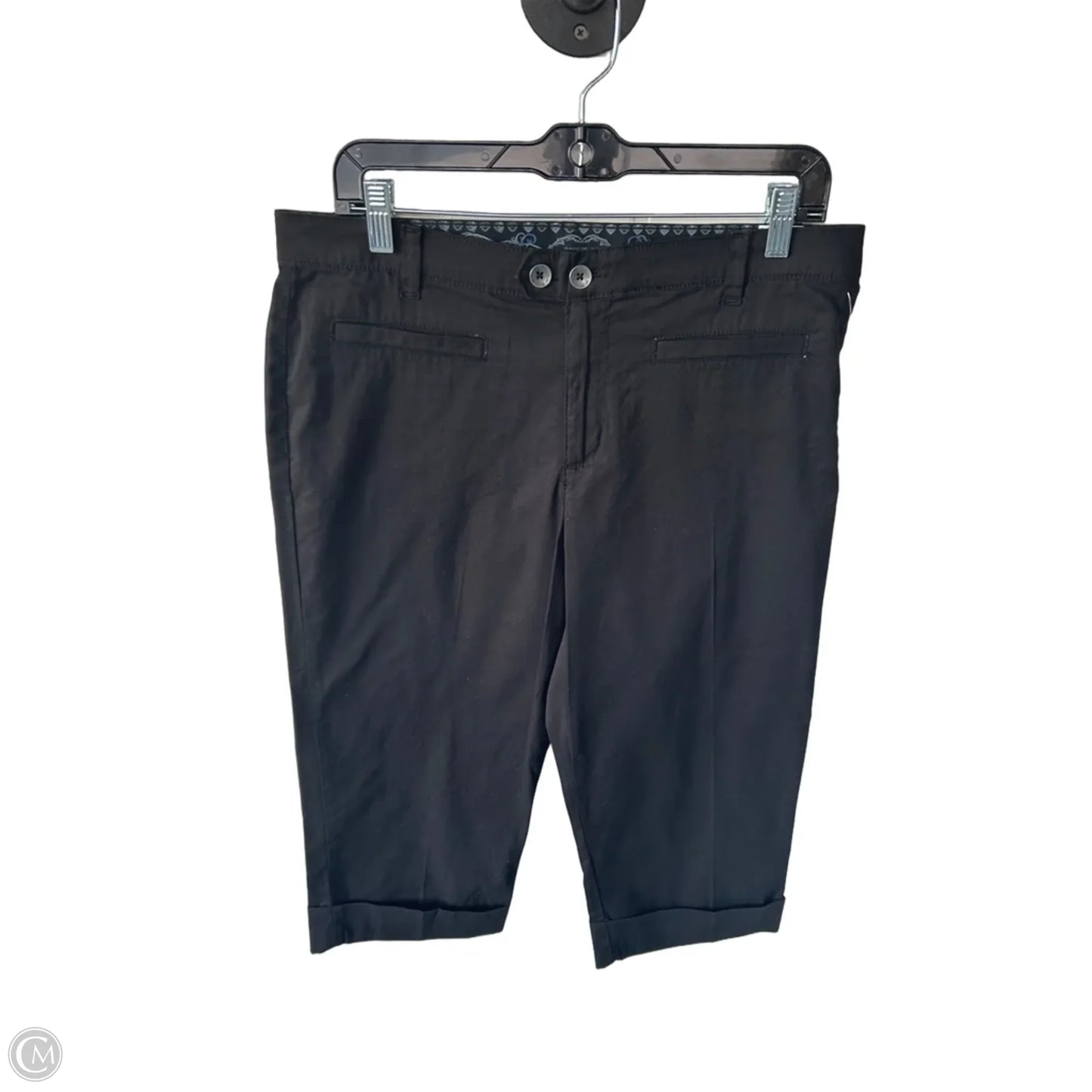 Capris By Bandolino In Black, Size: 10