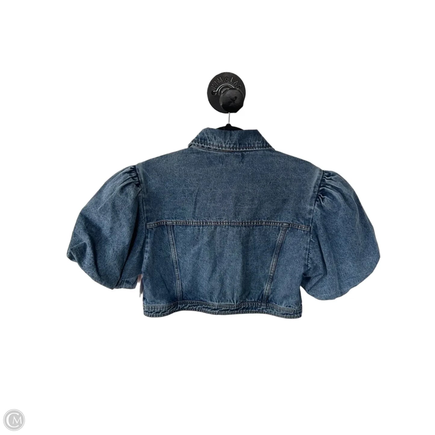 Jacket Denim By Steve Madden In Blue Denim, Size: M