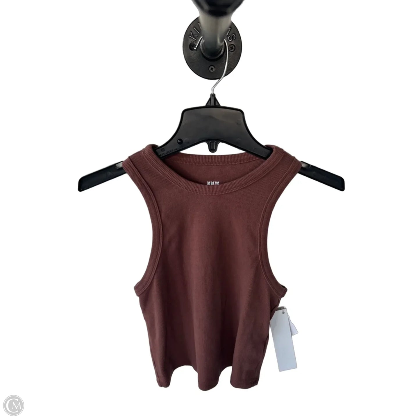 Top Sleeveless Basic By Maeve In Brown, Size: M