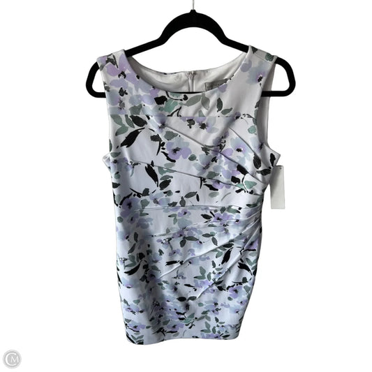 Dress Work By Marc New York In Purple & White, Size: L