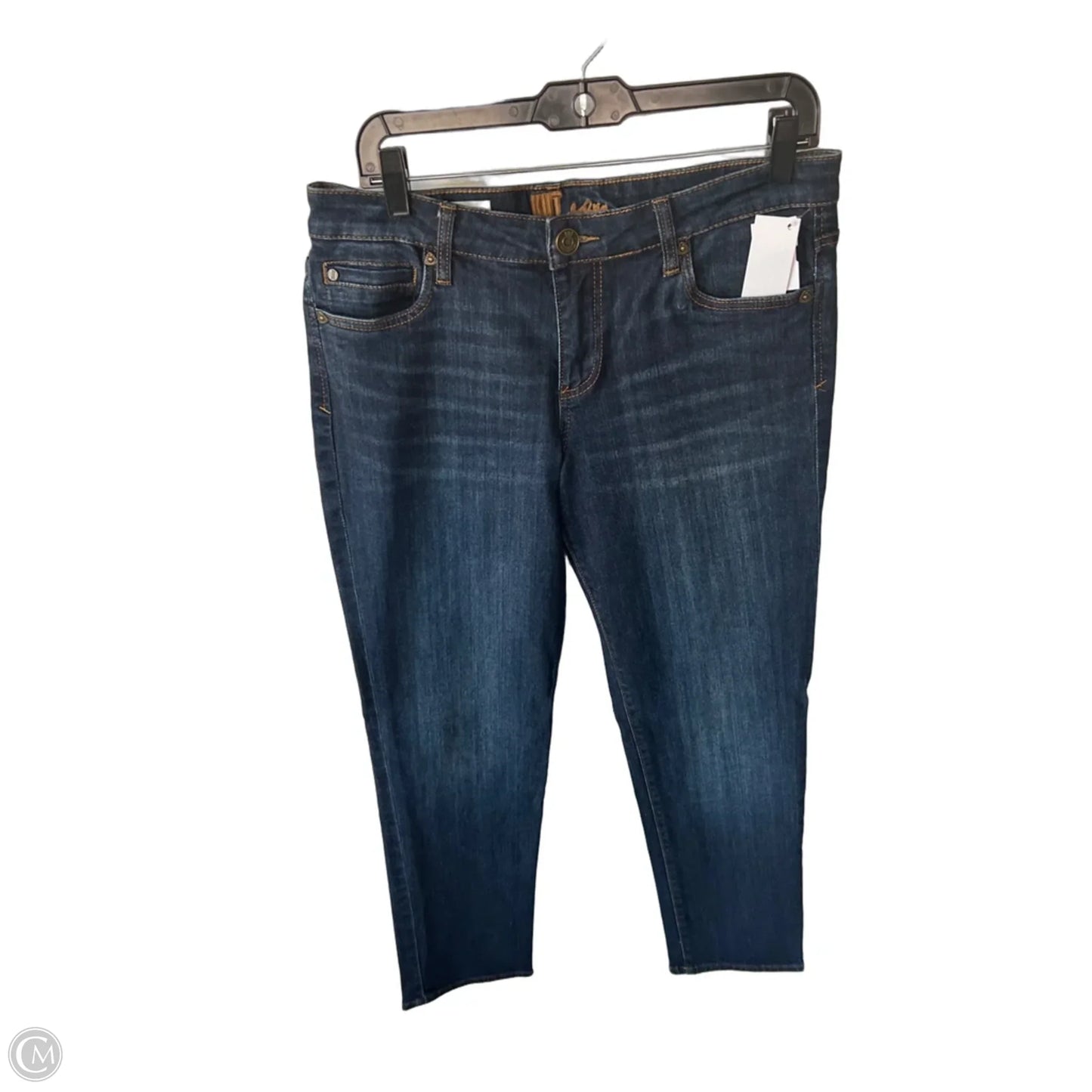 Jeans Boyfriend By Kut In Blue Denim, Size: 10