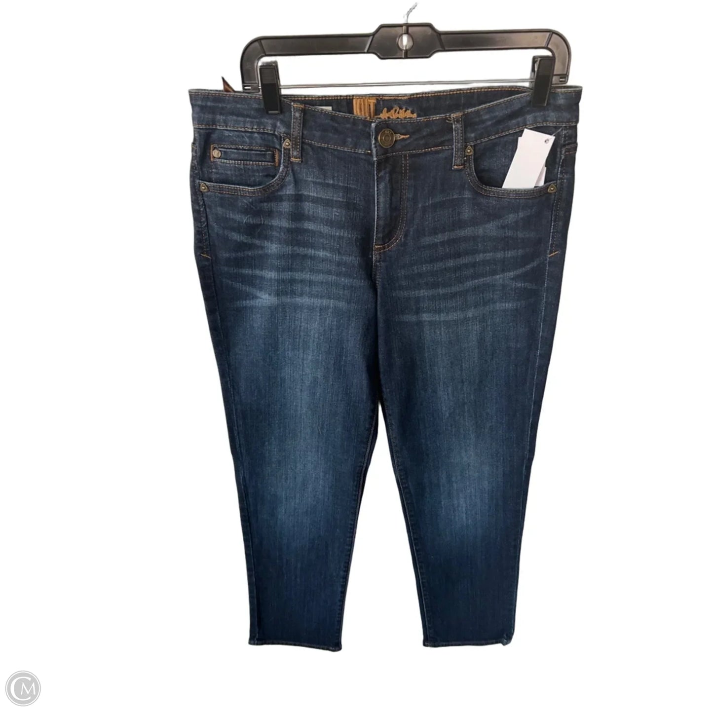Jeans Boyfriend By Kut In Blue Denim, Size: 10