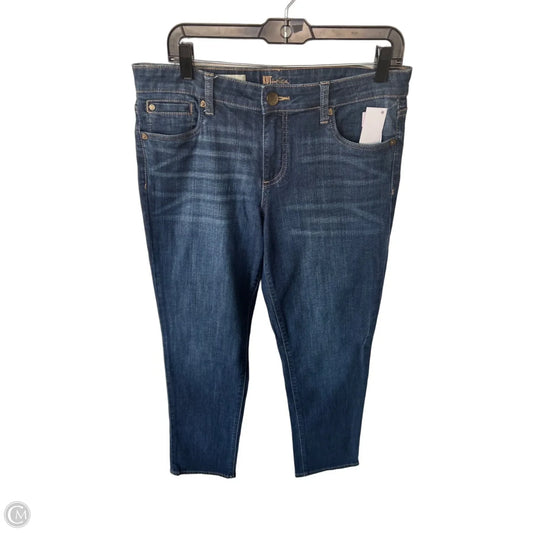 Jeans Boyfriend By Kut In Blue Denim, Size: 10