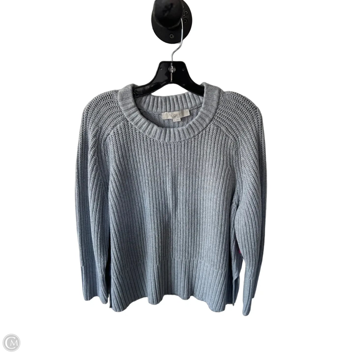 Sweater By Loft In Grey, Size: Xl