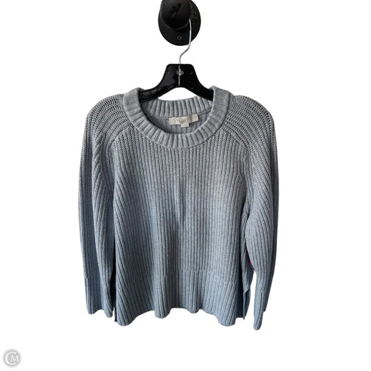 Sweater By Loft In Grey, Size: Xl
