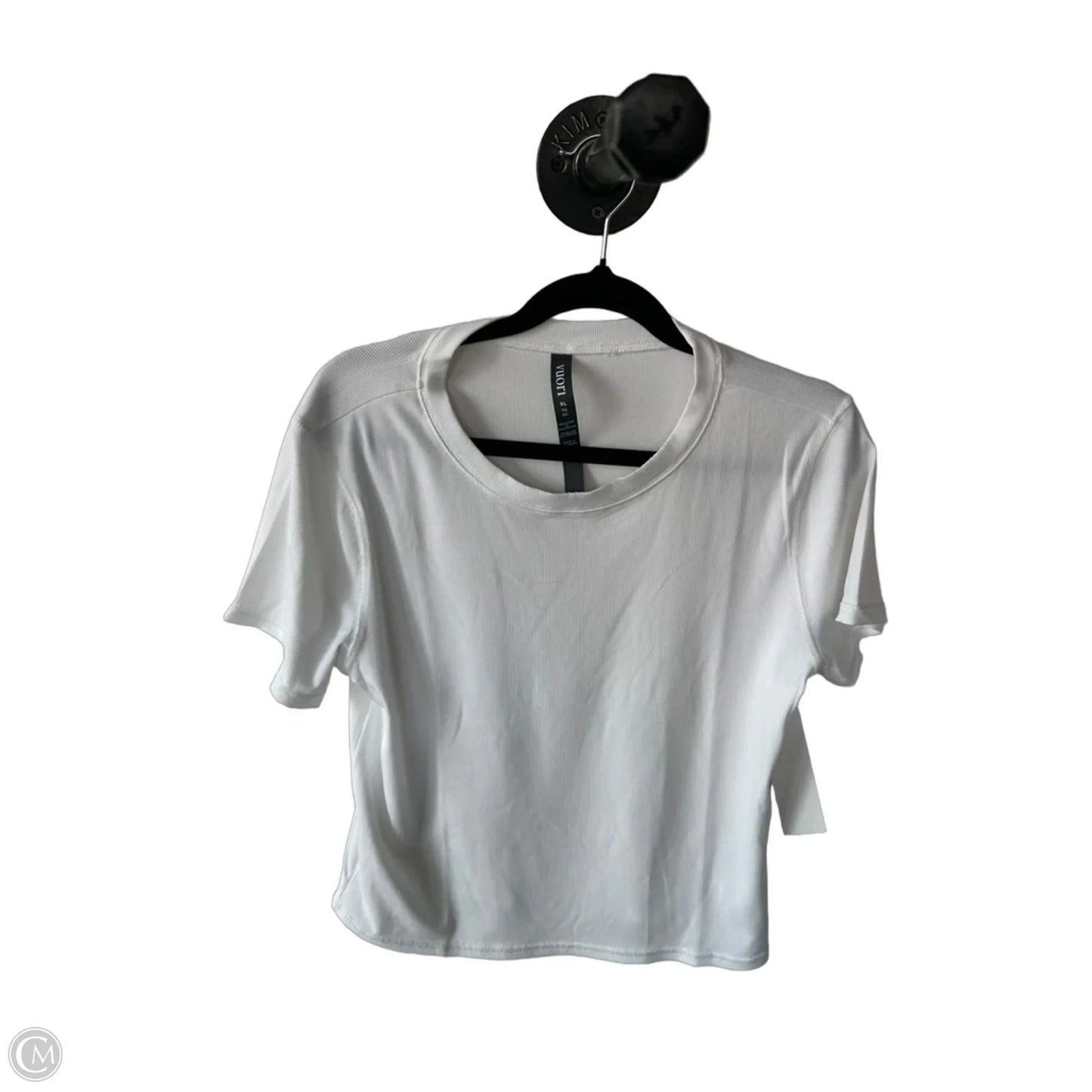 Athletic Top Short Sleeve By Vuori In White, Size: Xl