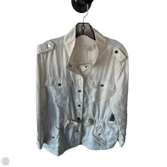 Jacket Other By Loft In Cream, Size: Xlp