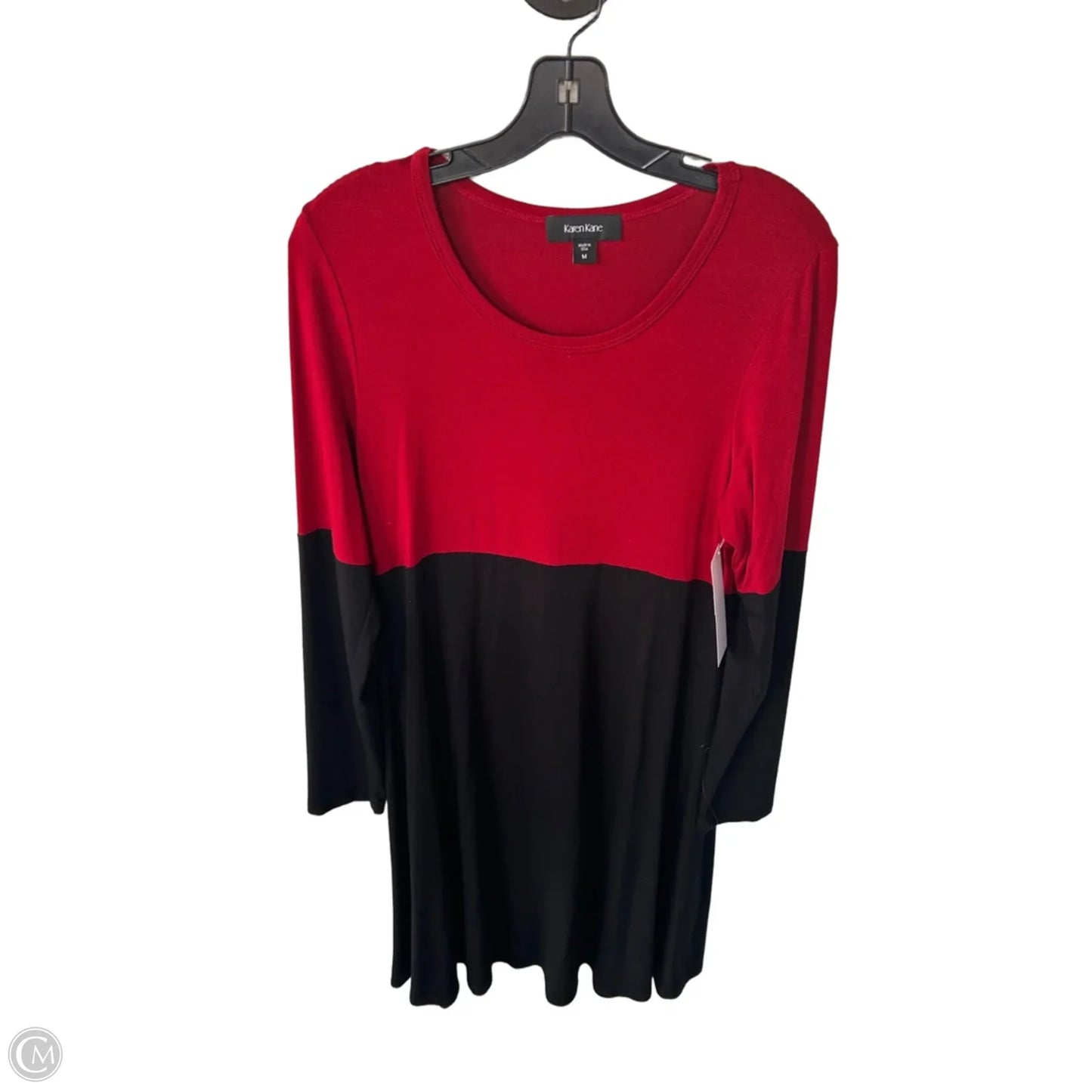 Dress Work By Karen Kane In Black & Red, Size: M