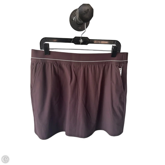 Athletic Skort By Soybu In Purple, Size: L
