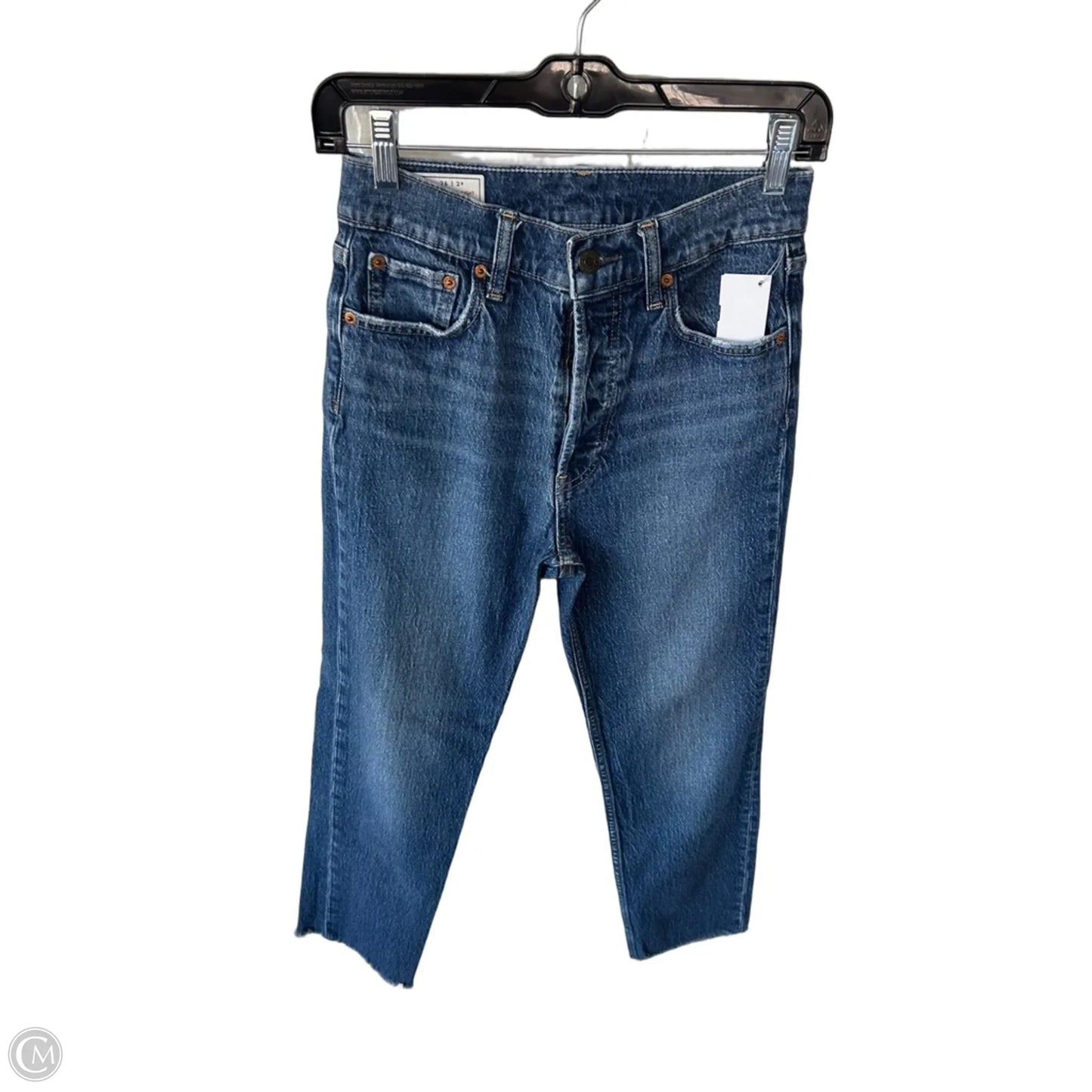 Jeans Straight By Gap In Blue Denim, Size: 2