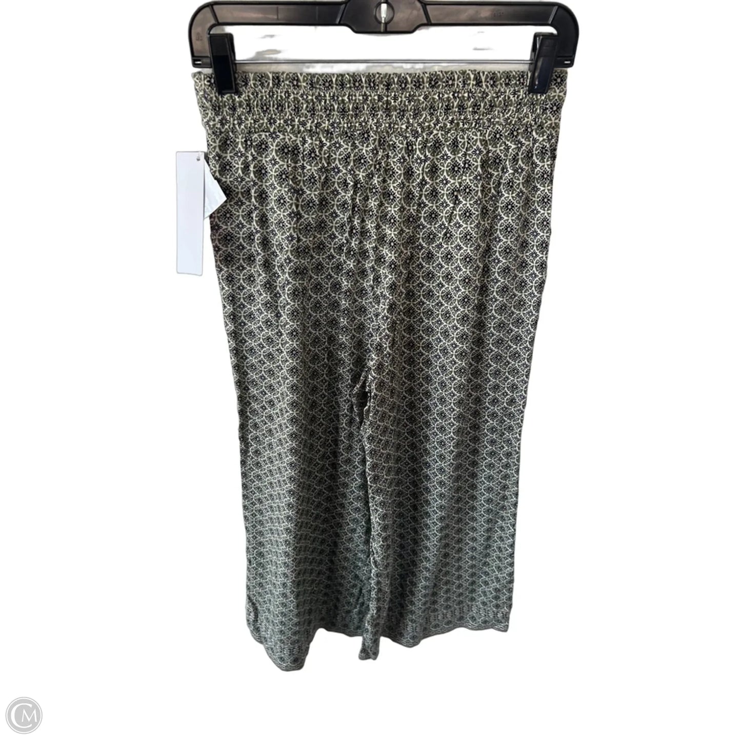 Pants Wide Leg By Max Studio In Black & Green, Size: Xs