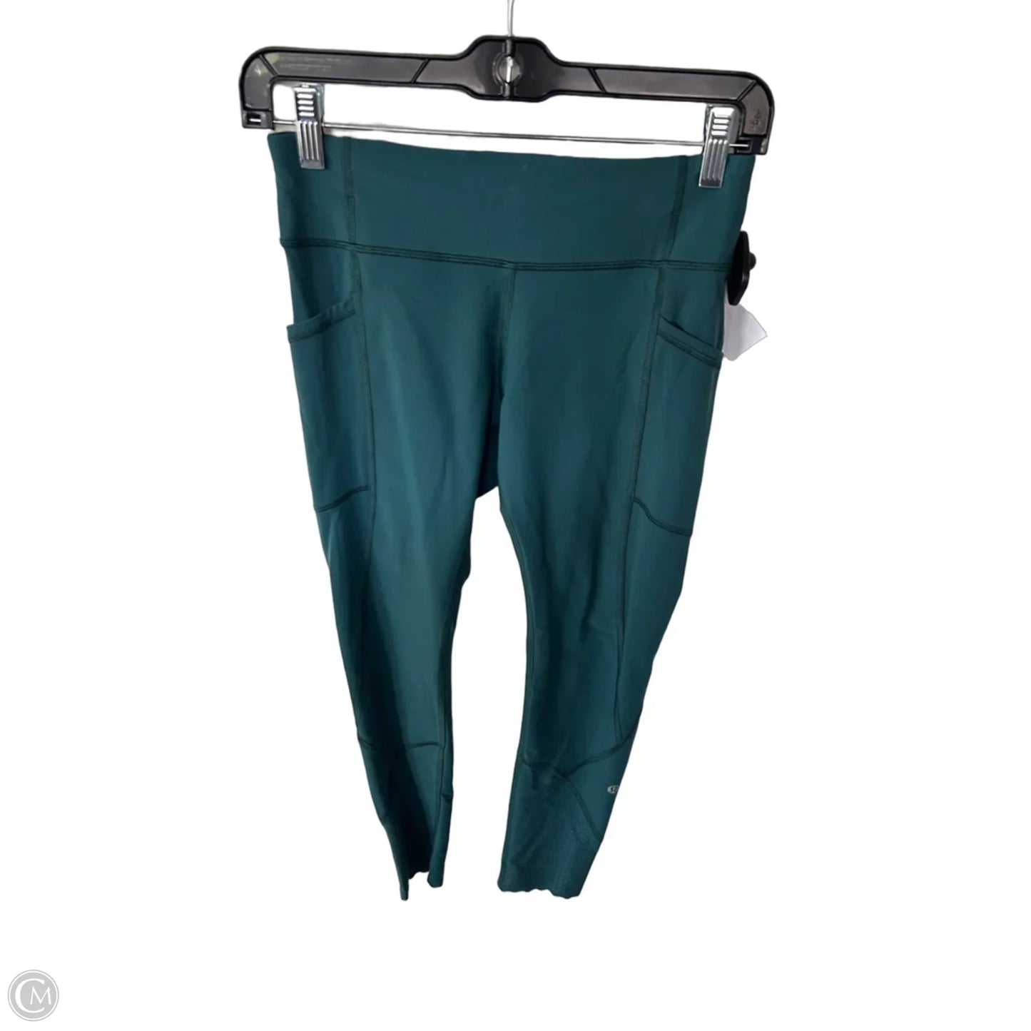 Athletic Leggings By Lululemon In Green, Size: 6
