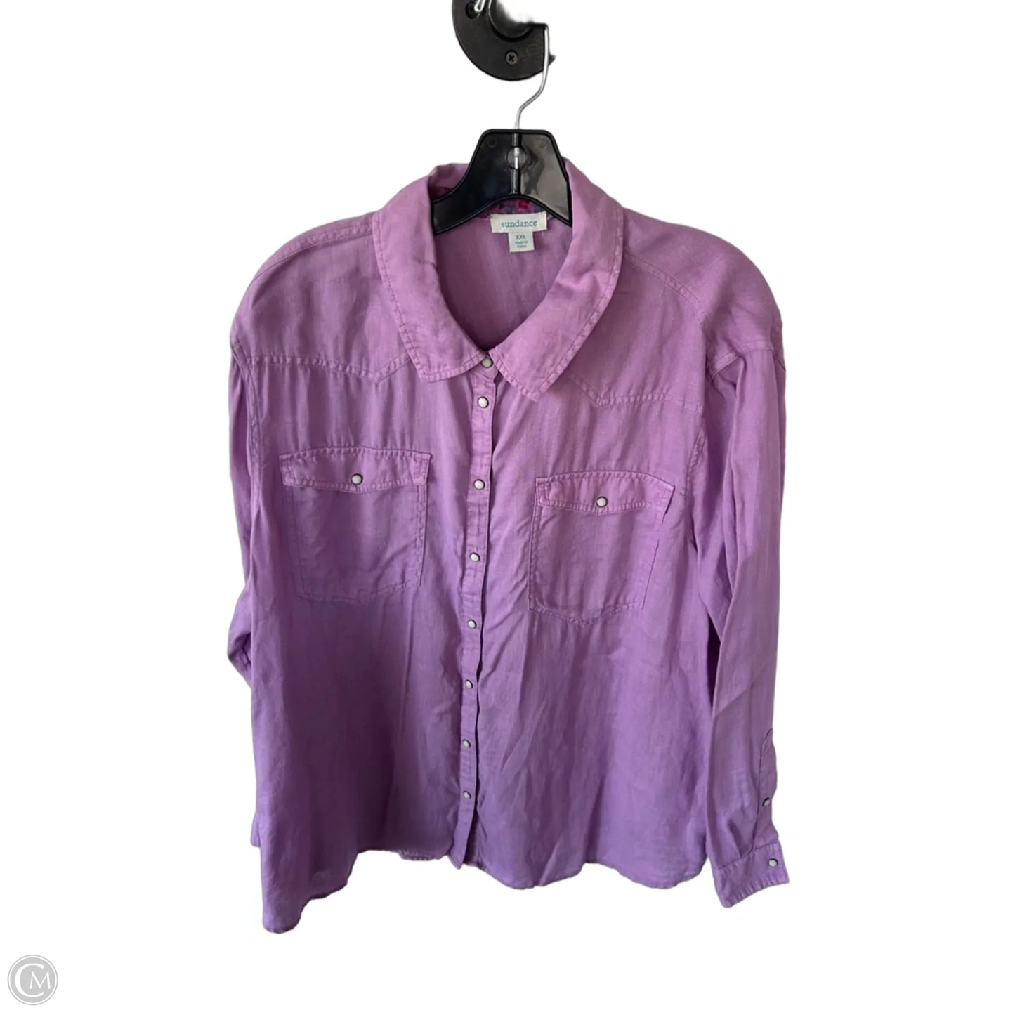 Top Long Sleeve By Sundance In Purple, Size: Xxl
