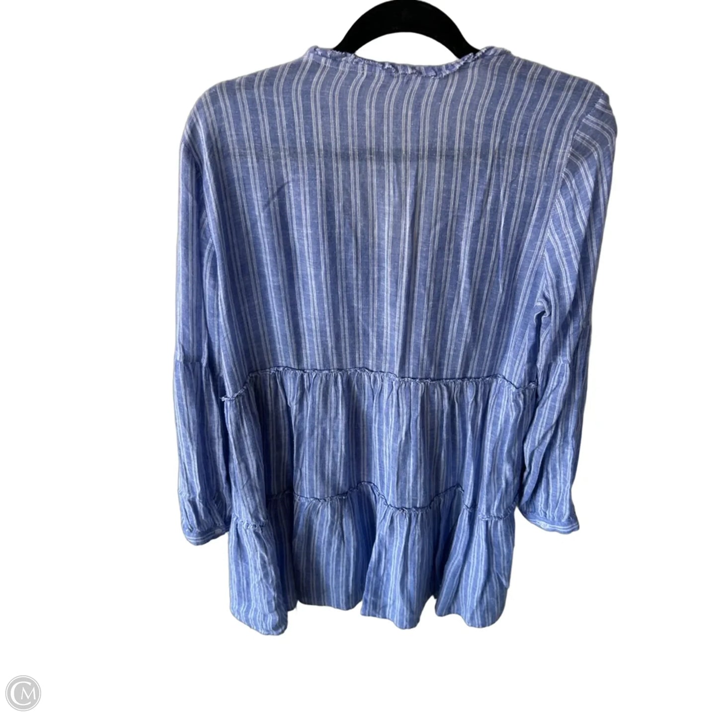 Dress Casual Short By Rails In Blue & White, Size: S