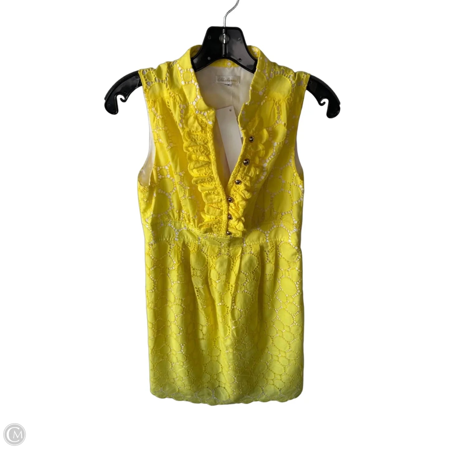 Dress Work By Shoshanna In Yellow, Size: S