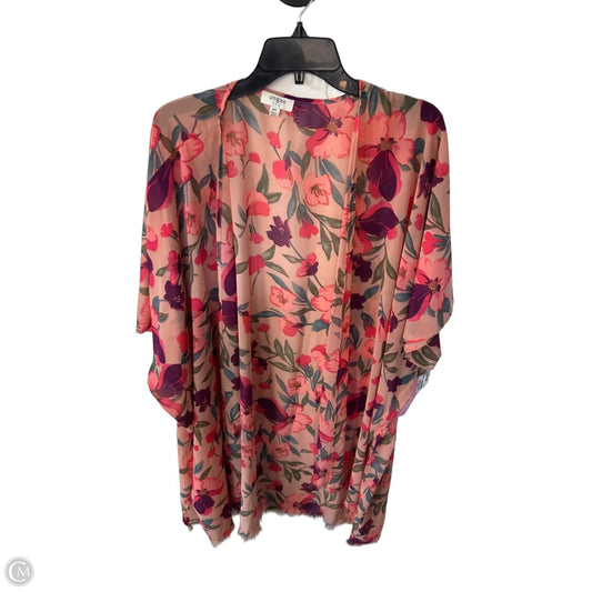 Kimono By Umgee In Pink & Purple, Size: M