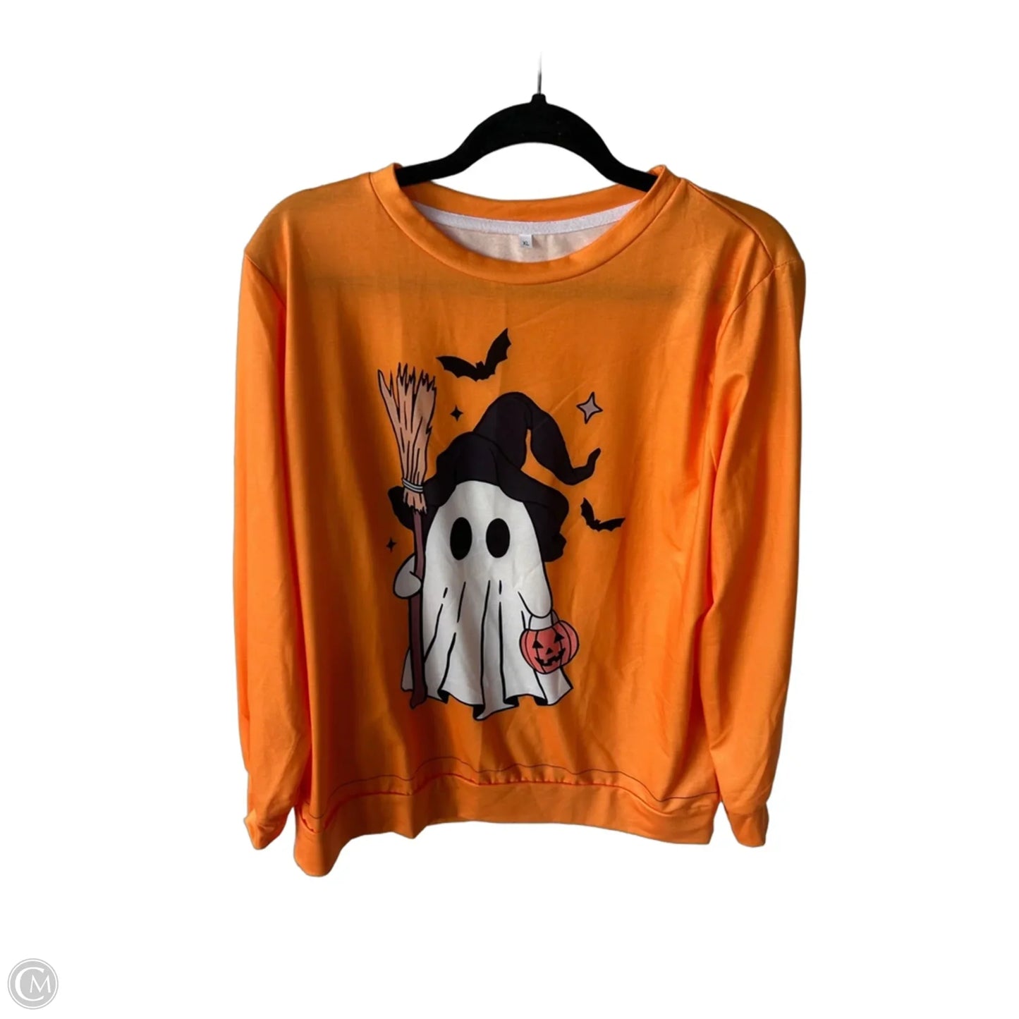 Sweatshirt Crewneck By Cme In Orange, Size: Xl