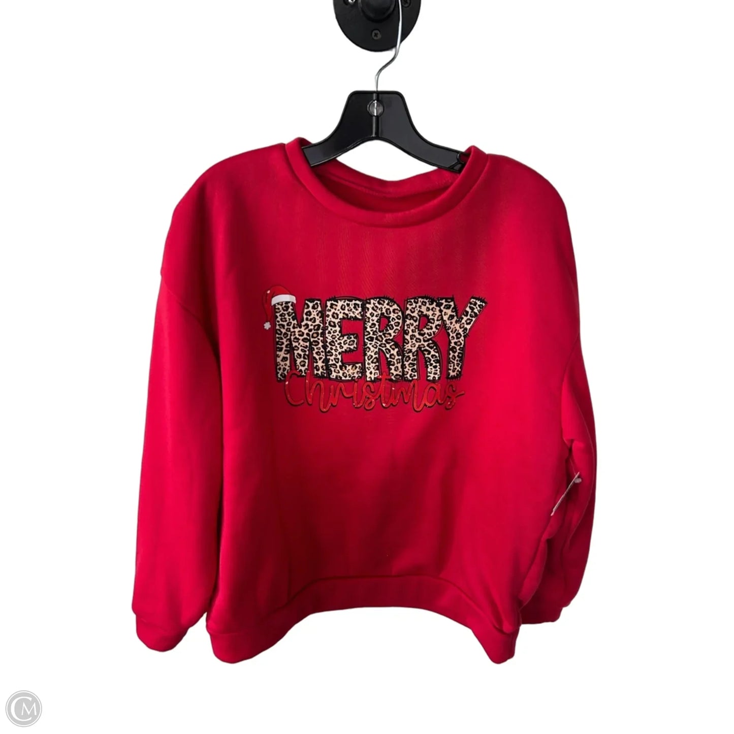 Sweatshirt Crewneck By Cme In Red, Size: Xl