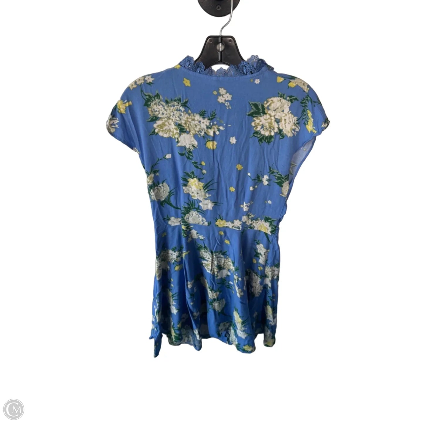 Dress Casual Short By Free People In Blue & Green, Size: M