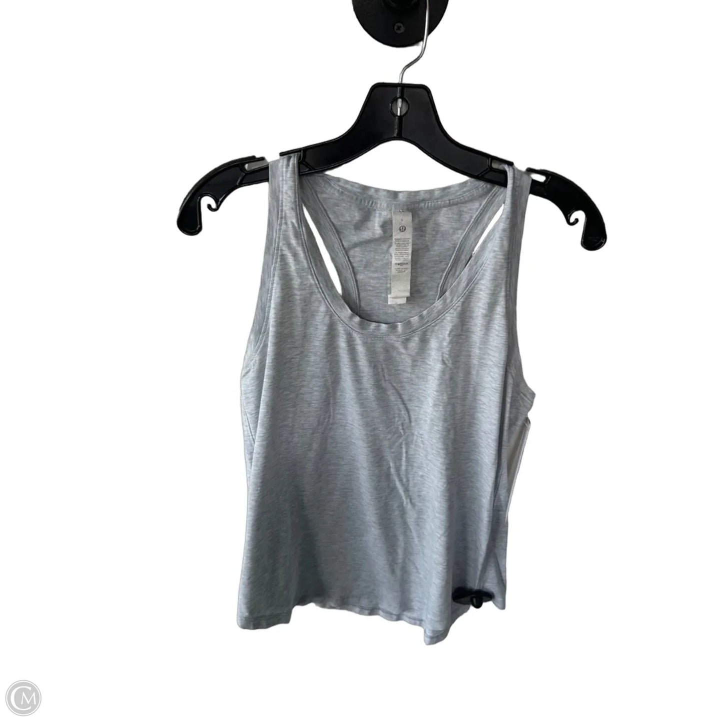 Athletic Tank Top By Lululemon In Grey, Size: S