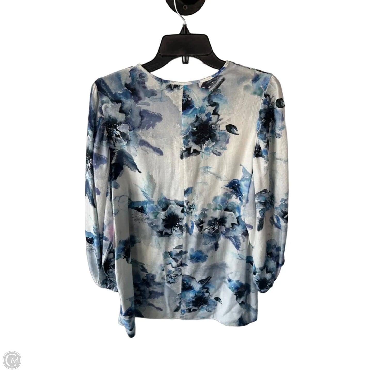Dress Casual Short By H&m In Blue & White, Size: M