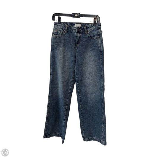 Jeans Wide Leg By Pacsun In Blue Denim, Size: 0