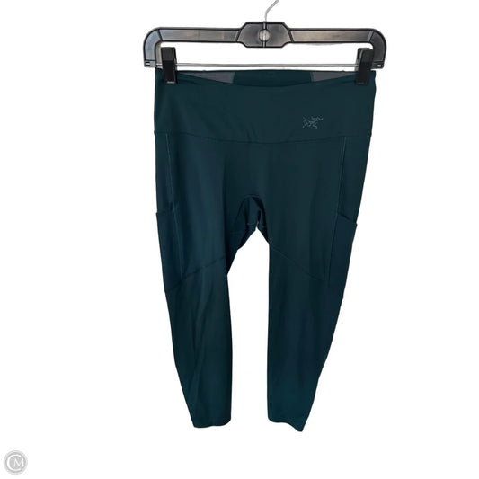 Athletic Leggings By Arctaryx In Green, Size: S