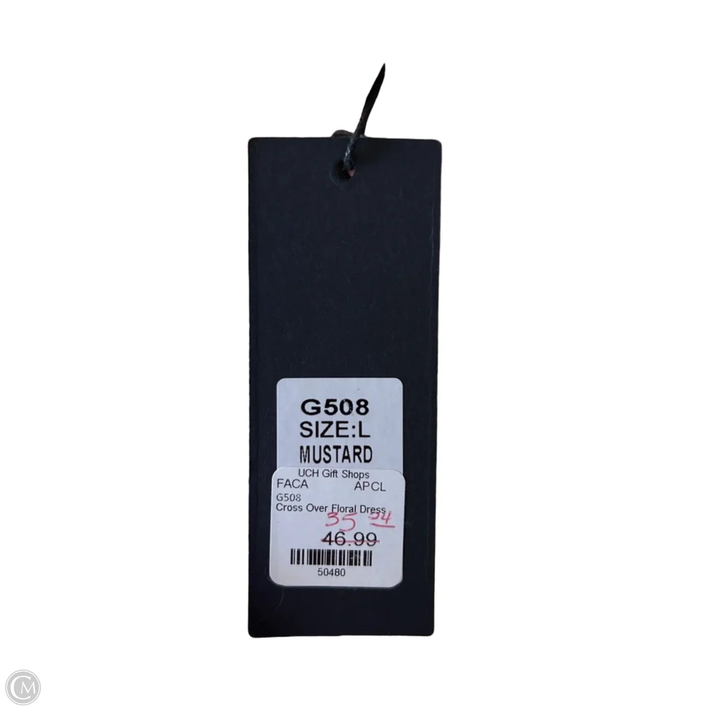 Dress Casual Short By Clothes Mentor In Black & Yellow, Size: L