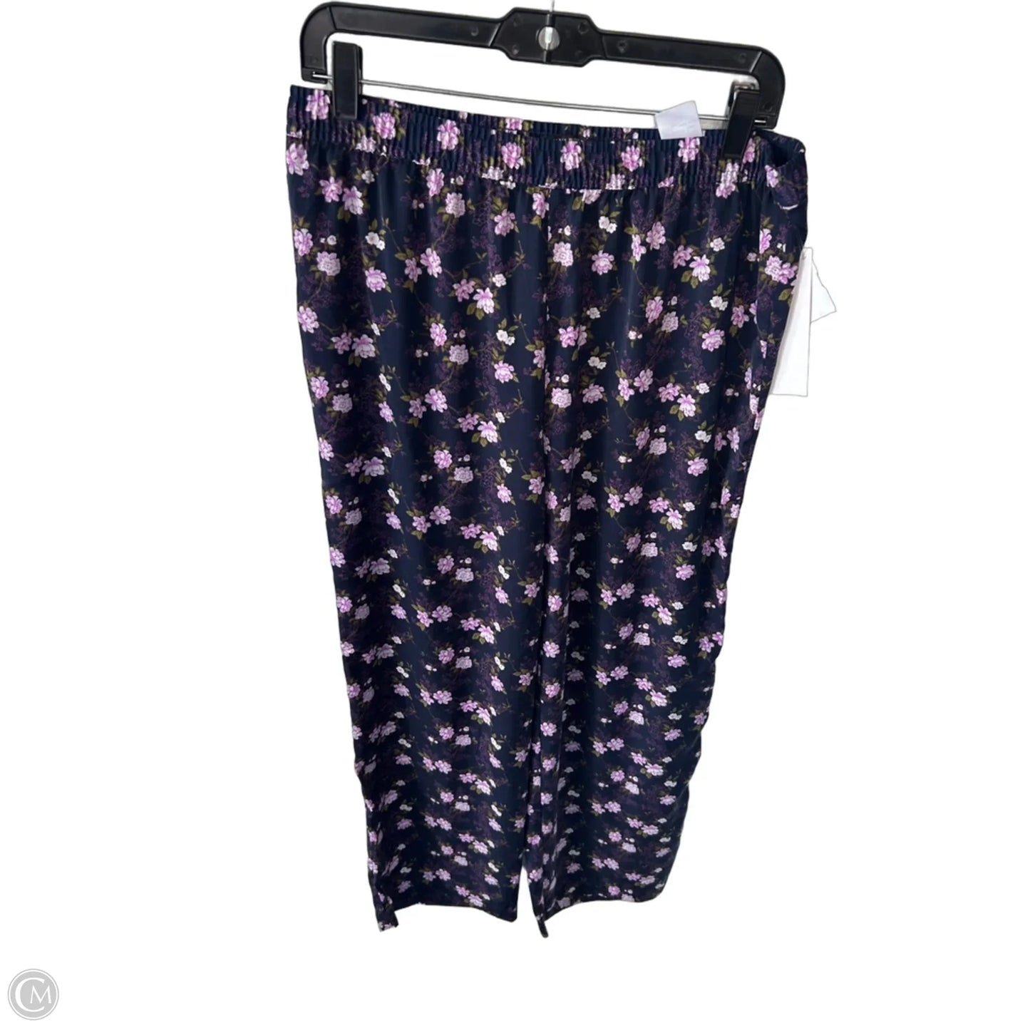 Pants Wide Leg By Banana Republic In Purple, Size: M