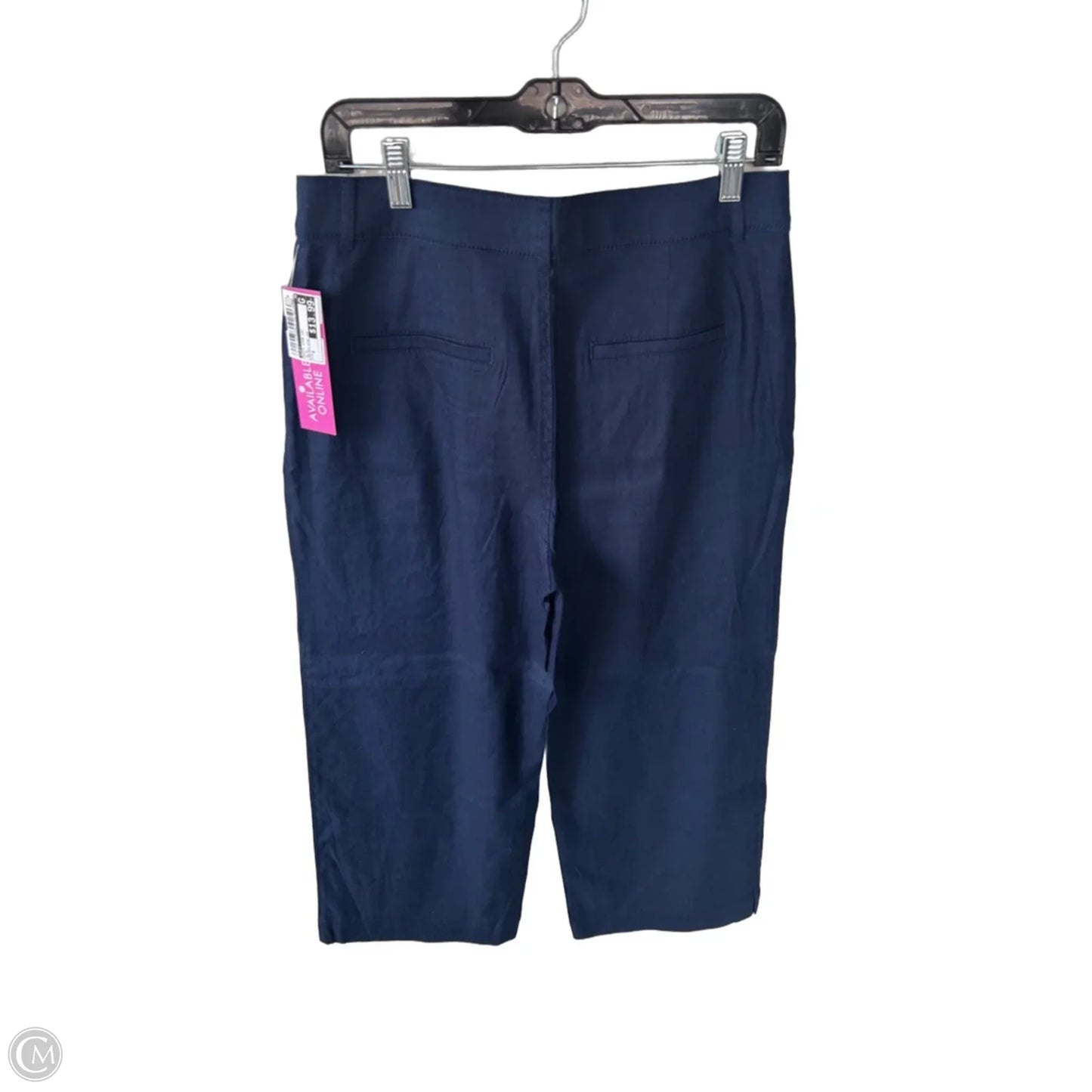 Pants Wide Leg By Loft In Blue, Size: 8