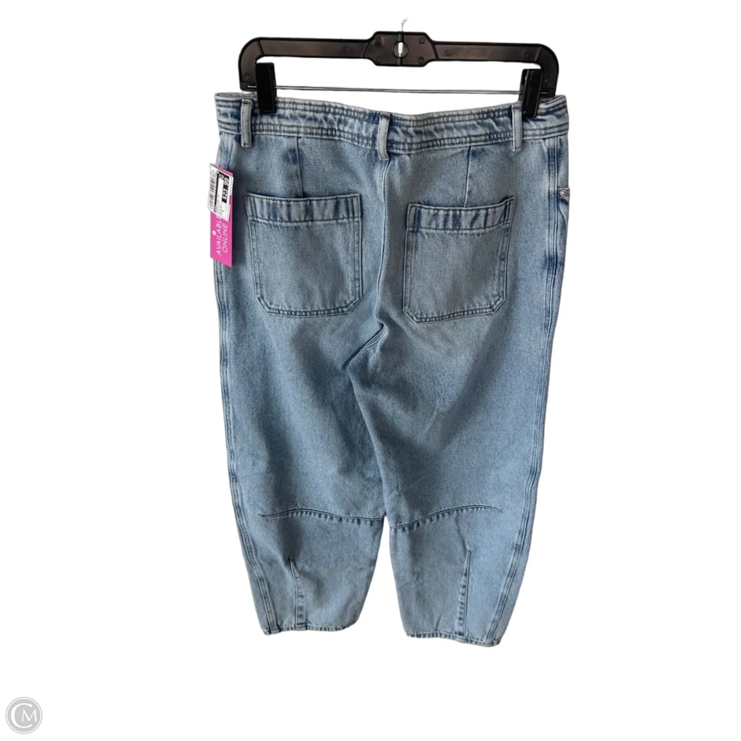 Jeans Wide Leg By Loft In Blue Denim, Size: 6