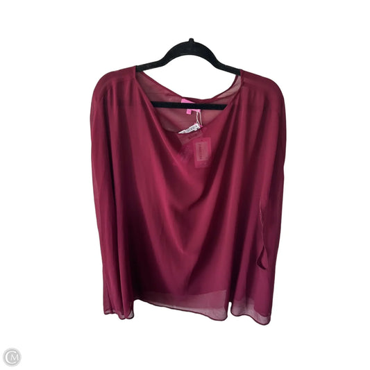 Poncho By Edikted In Red, Size: Xs