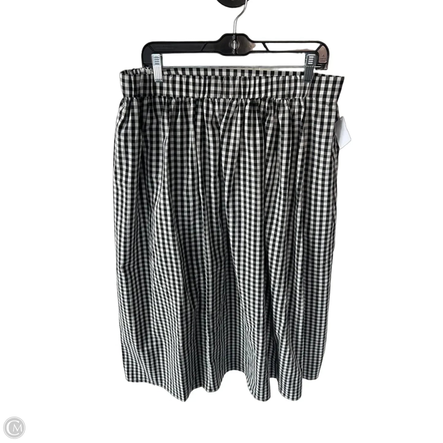 Skirt Maxi By Cme In Black & White, Size: Xl
