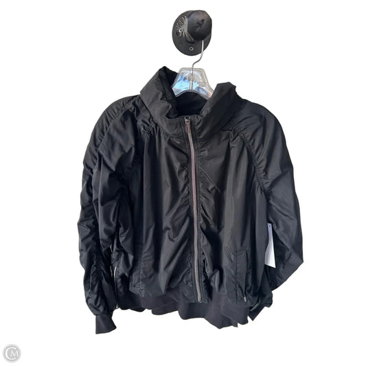 Athletic Jacket By Athleta In Black, Size: Xl