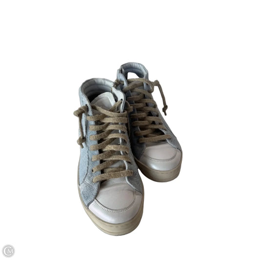 Shoes Sneakers By P448 In Blue & White, Size: 8.5
