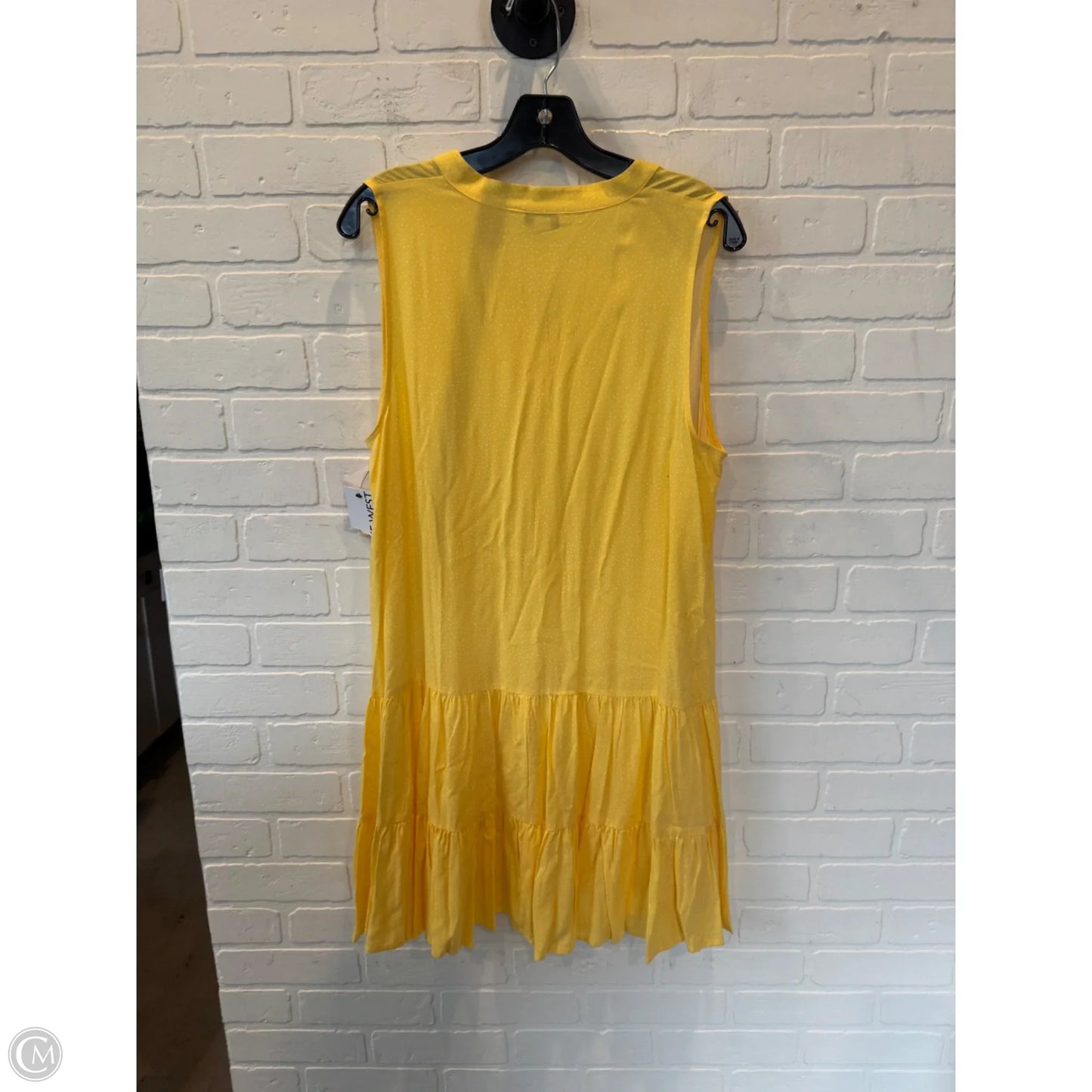 Dress Casual Short By Nine West In Yellow, Size: L