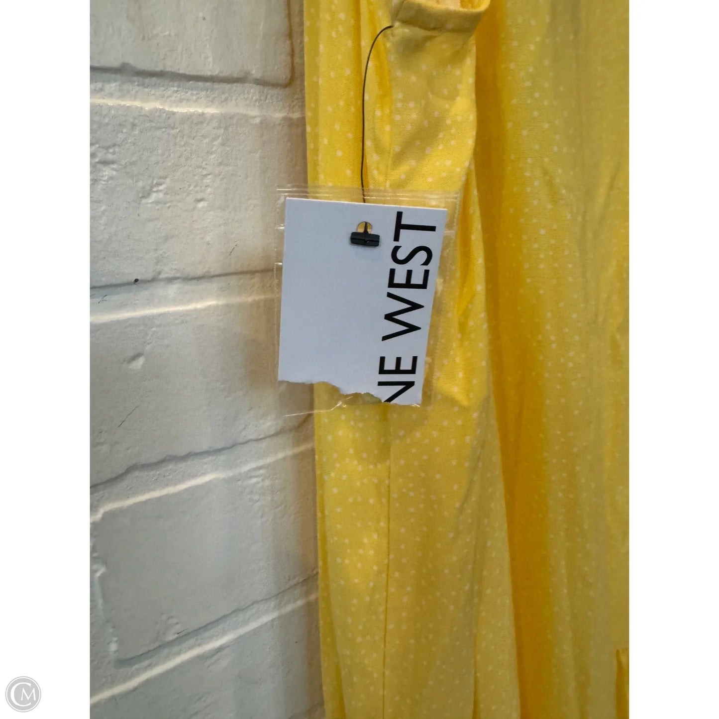 Dress Casual Short By Nine West In Yellow, Size: L