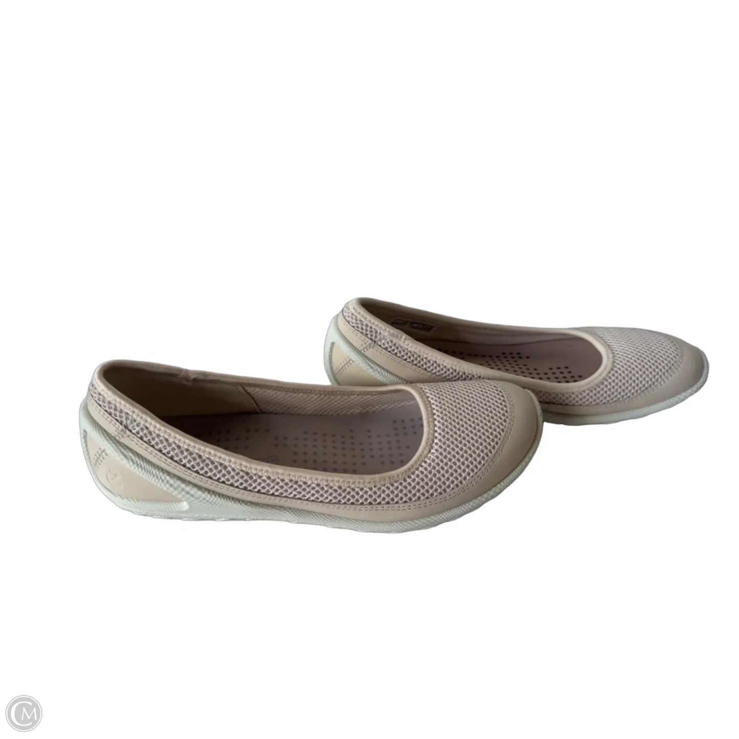 Shoes Flats By Ecco In Tan, Size: 8