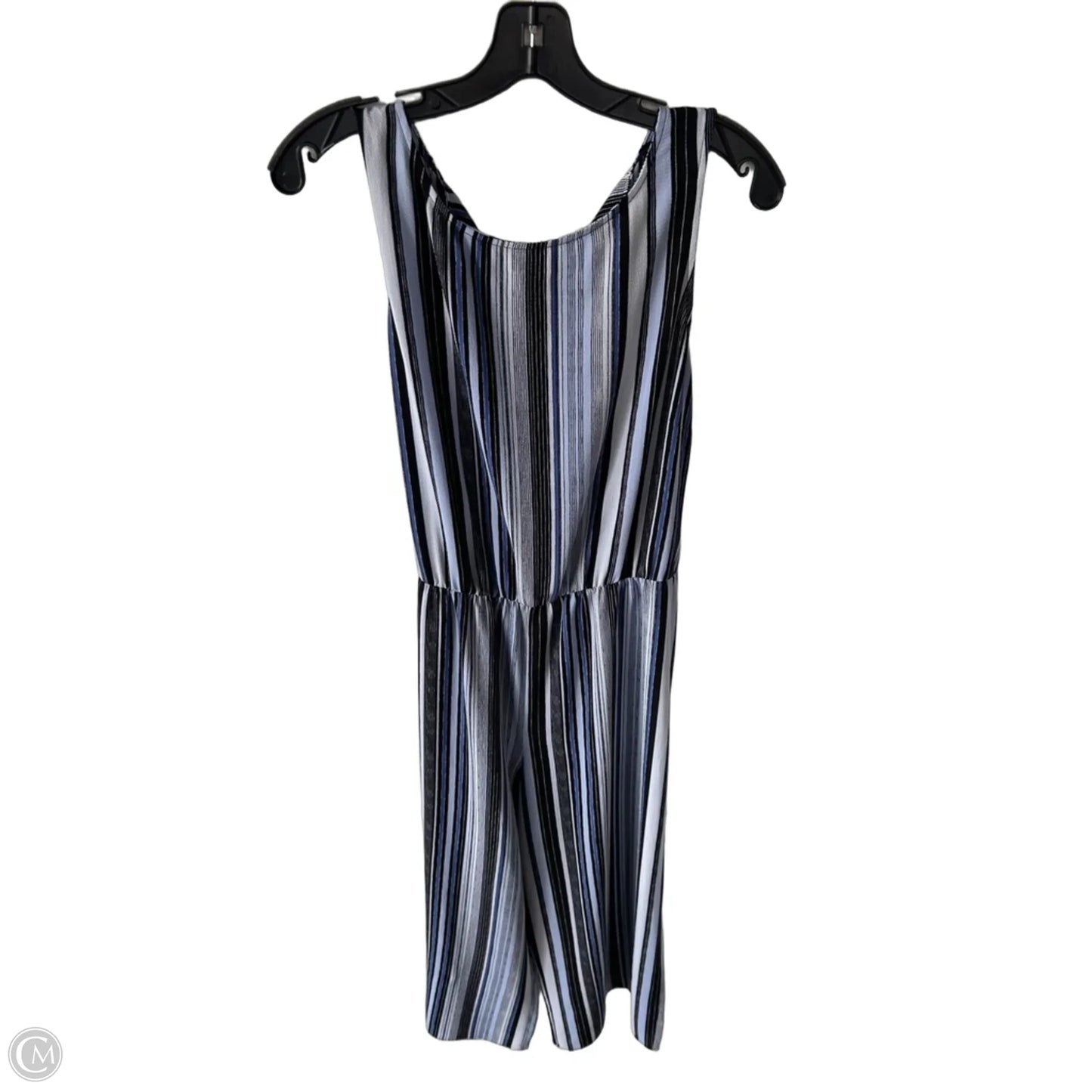 Jumpsuit By Elle In Black & Blue, Size: L