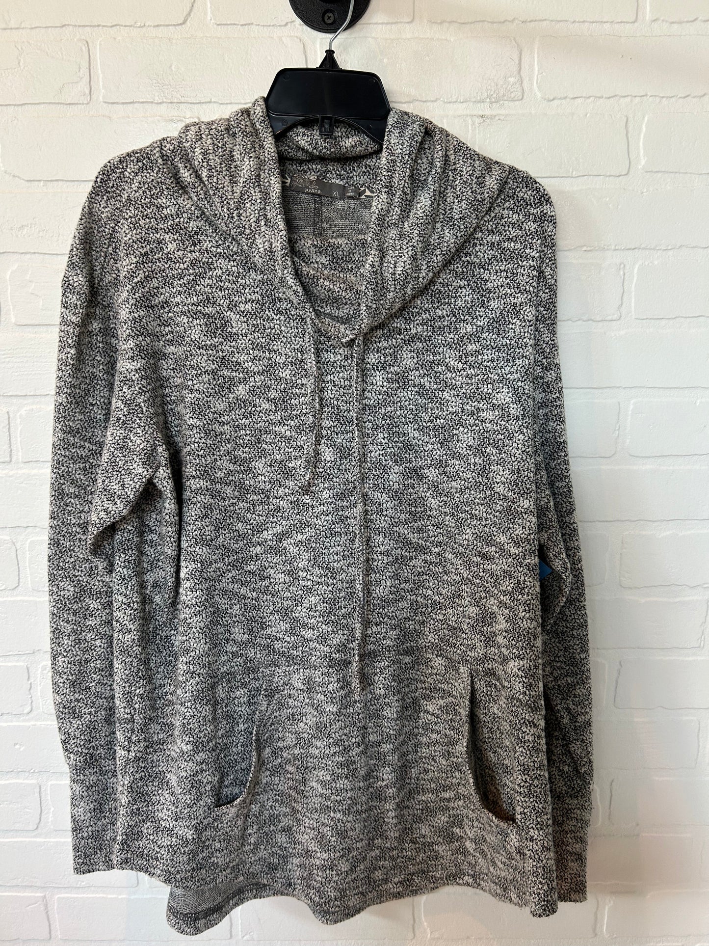 Grey Top Long Sleeve Prana, Size Xl