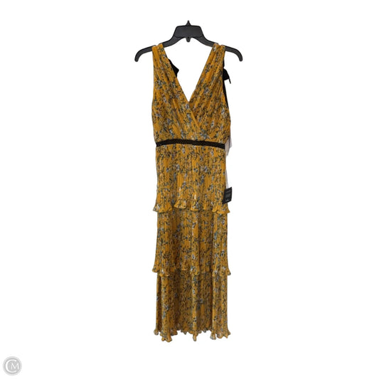 Dress Party Long By Lulus In Yellow, Size: S
