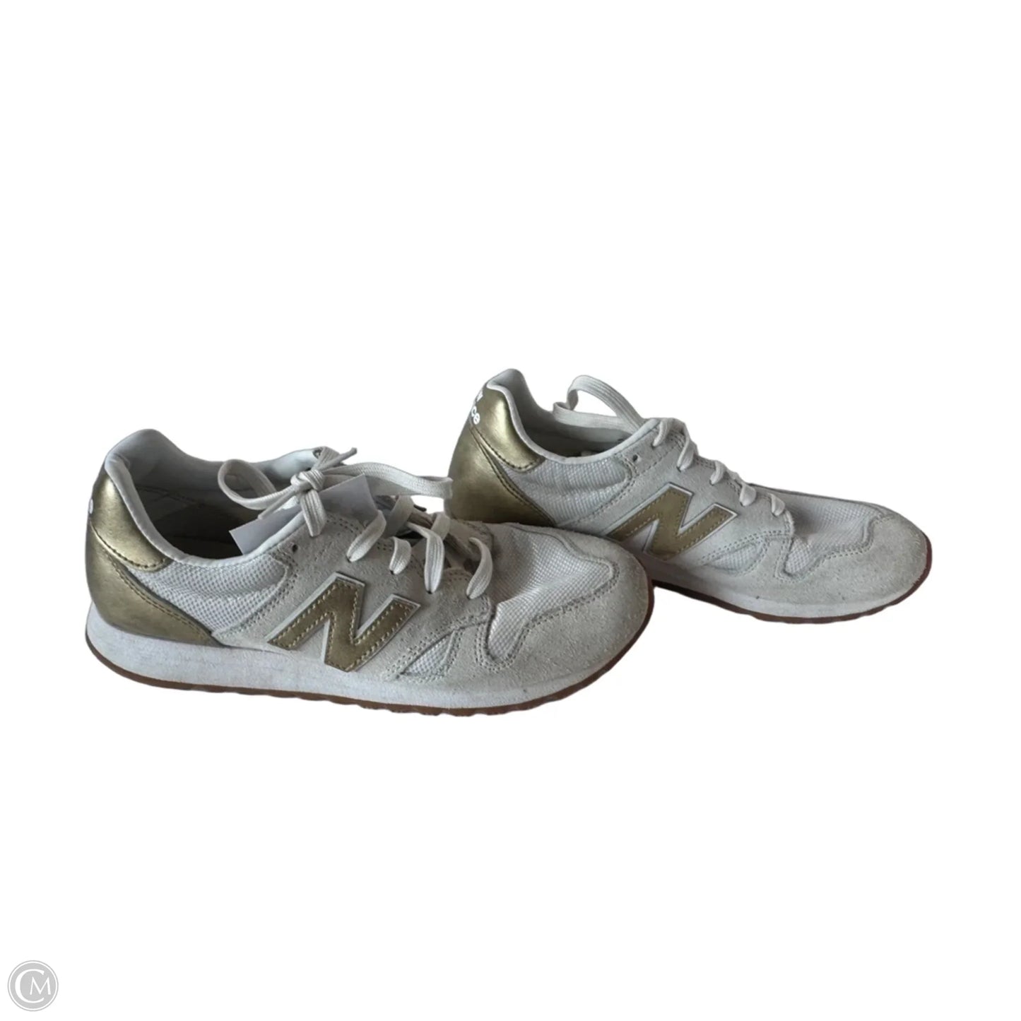 Shoes Sneakers By New Balance In Gold & Tan, Size: 8