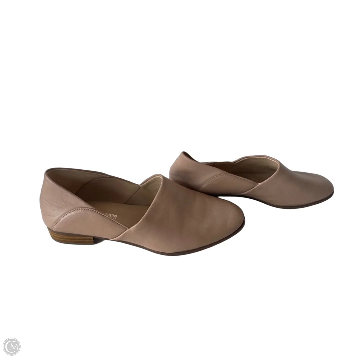 Shoes Flats By Clarks In Tan, Size: 7.5