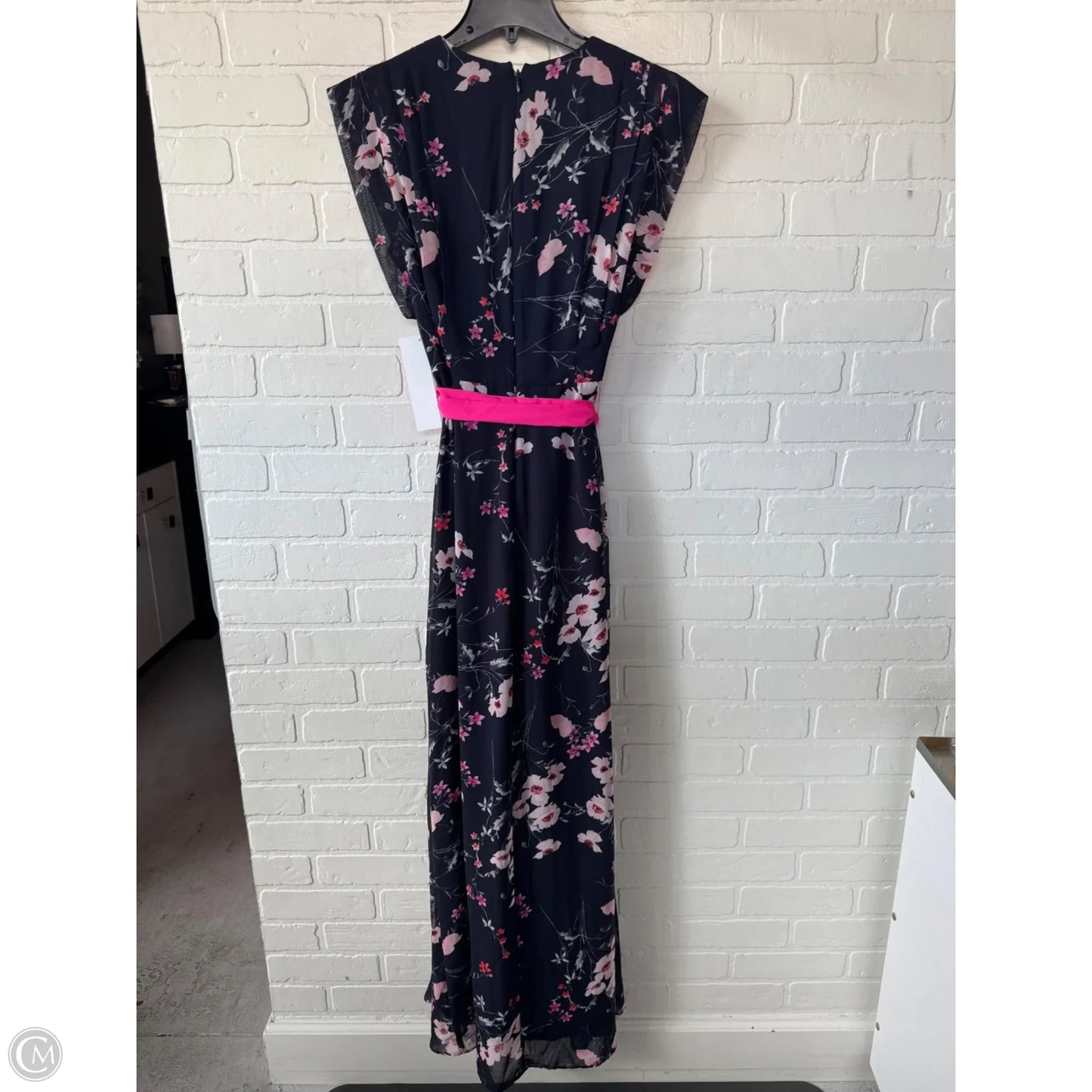 Dress Party Long By Eliza J In Blue & Pink, Size: S