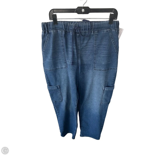Jeans Straight By Maurices In Blue Denim, Size: L