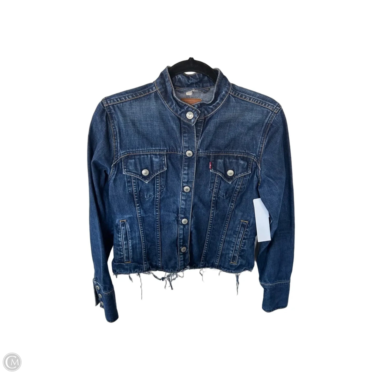 Jacket Denim By Levis In Blue Denim, Size: M