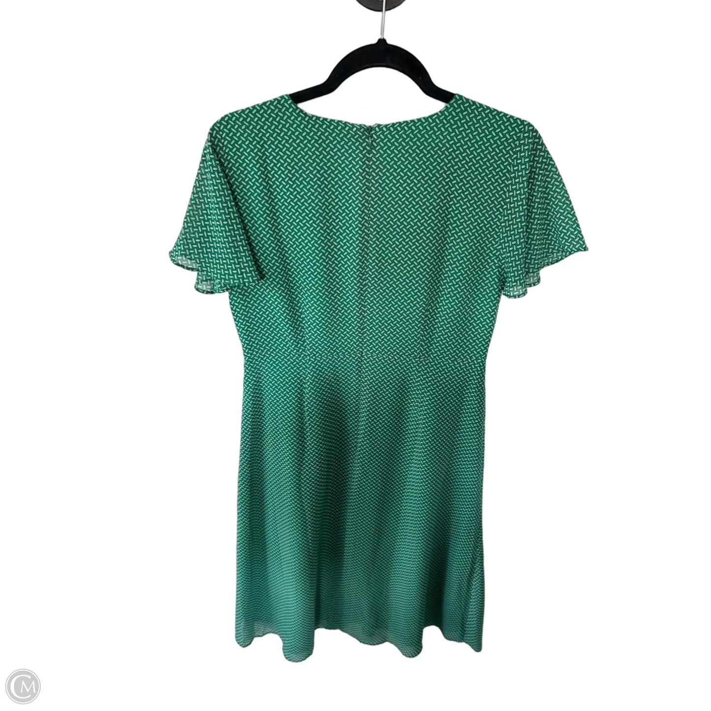 Dress Work By Ann Taylor In Green & White, Size: S