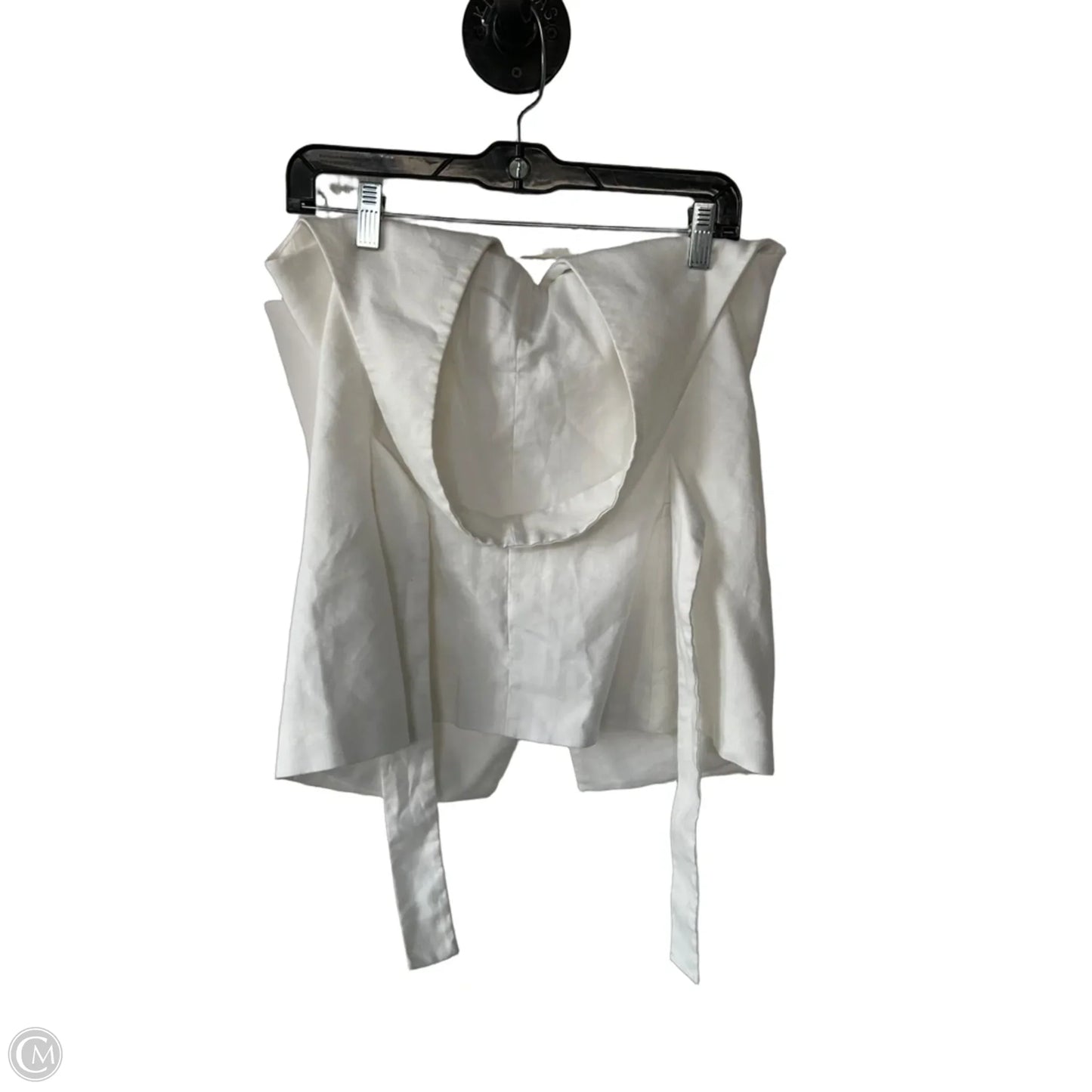 Top Sleeveless By Ann Taylor In White, Size: S